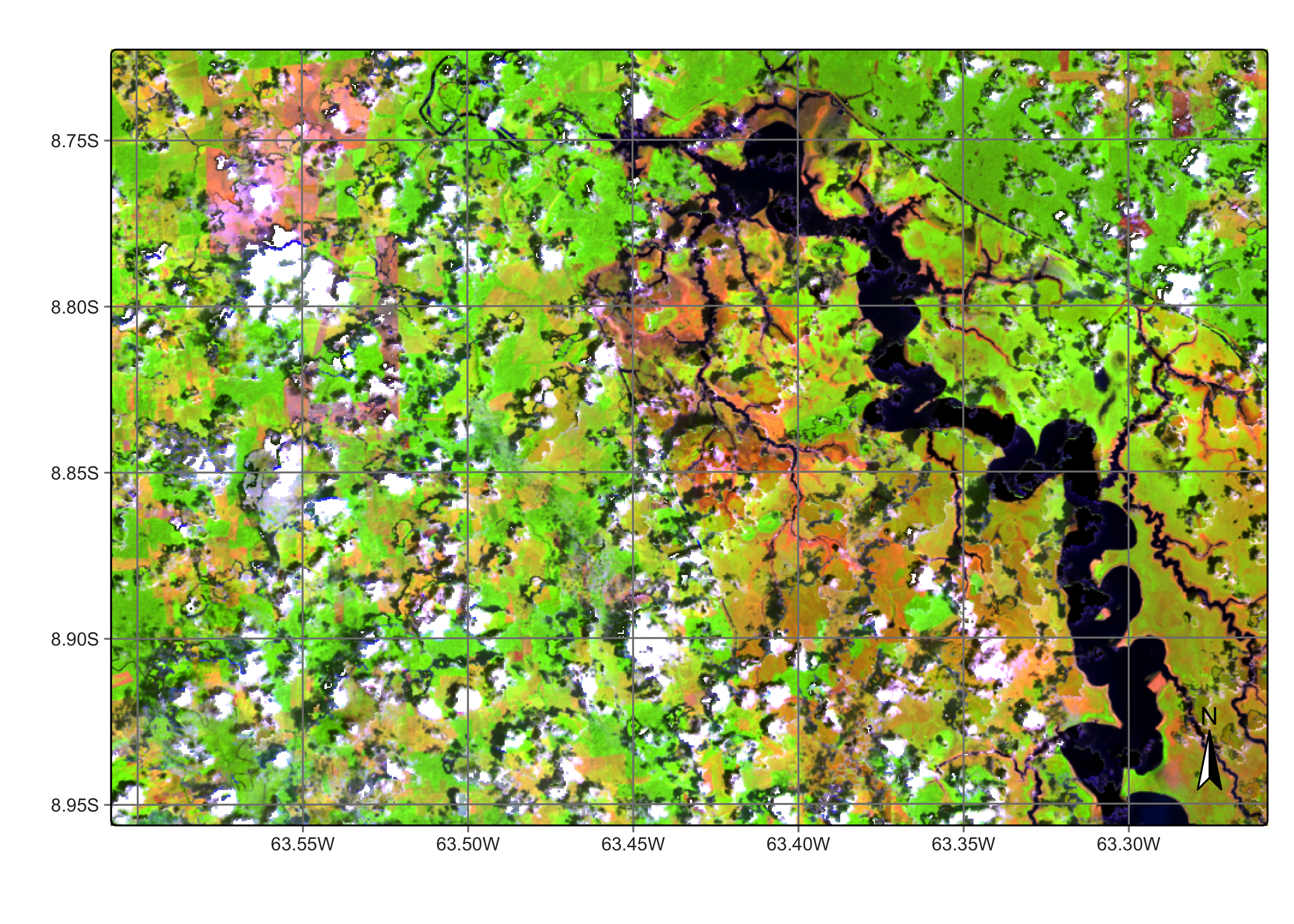 Area in Rondonia near Samuel dam in November 2021 (source: authors).