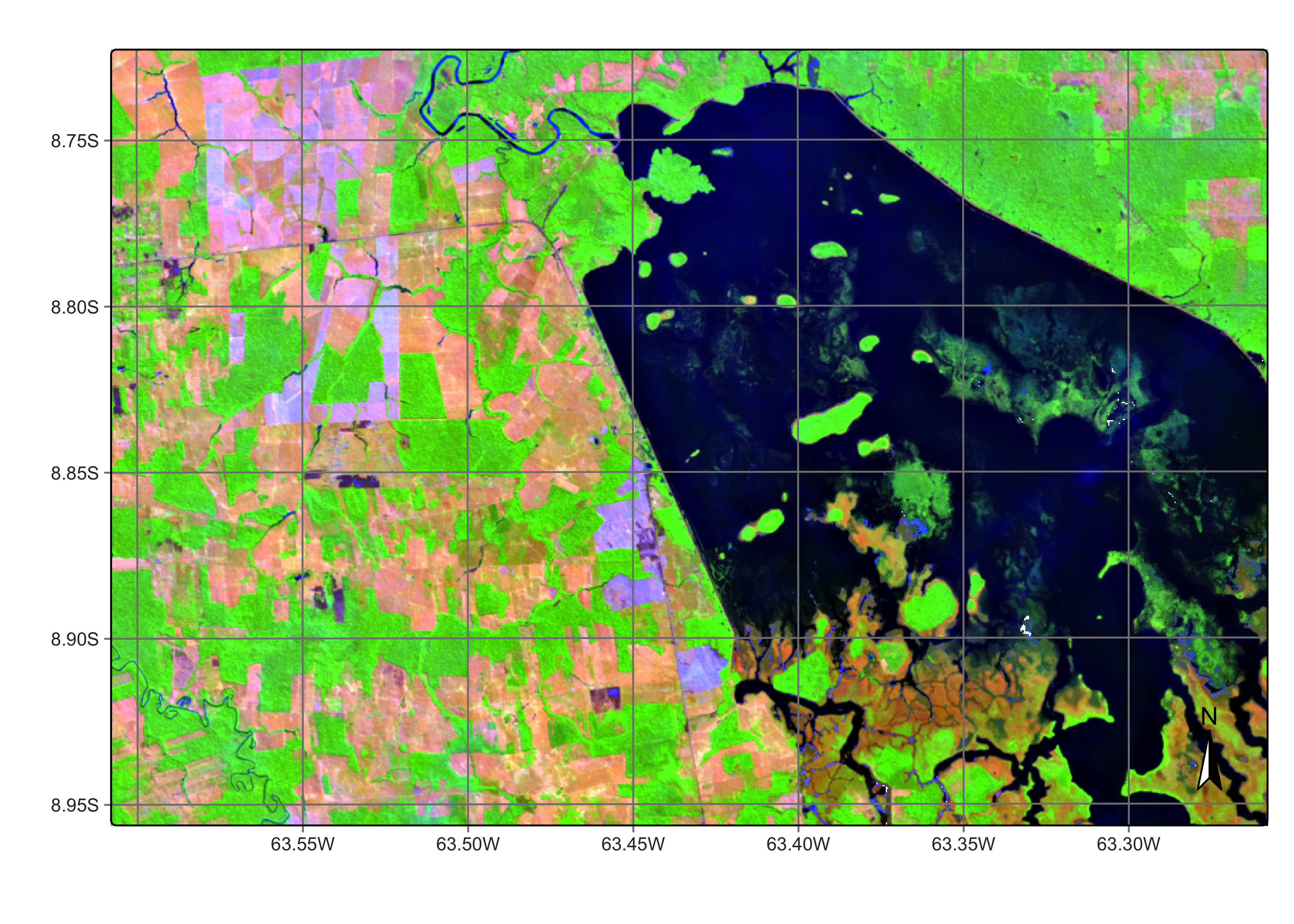 Area in Rondonia near Samuel dam in August 2021 (source: authors).